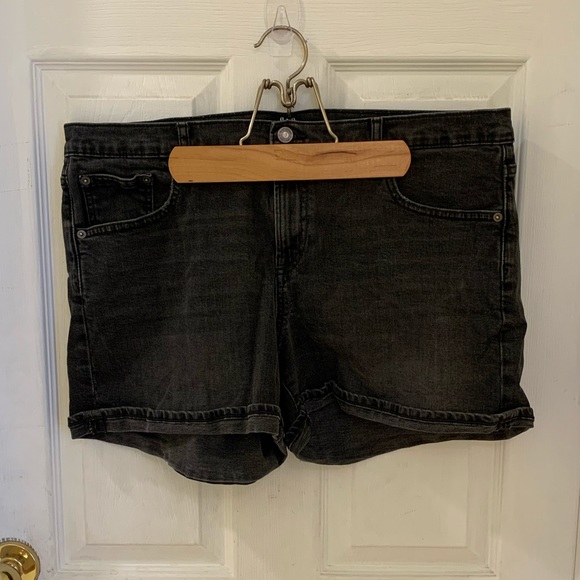 GAP Pants - 2/$25 Black Denim Shorts